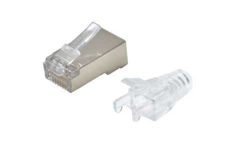 Pass Through - Pass-Through C6 STP Plug w/Slim Boot